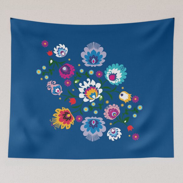 Item preview, Beautiful Folklore Composition on classic blue designed and sold by FK-UK.