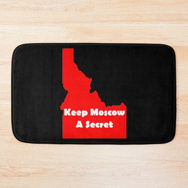 Item preview, Keep Moscow a secret - red designed and sold by ScapegoatPrints.