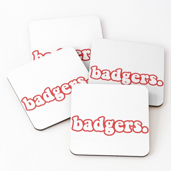 Item preview, badgers designed and sold by createdbysydd.