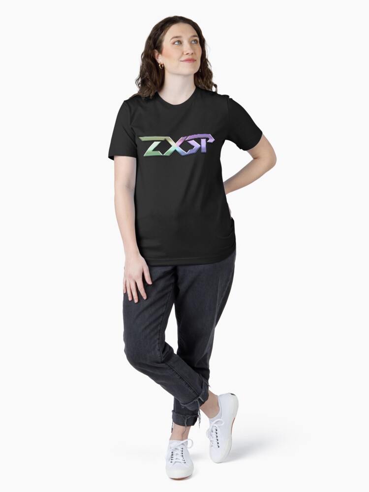 Thumbnail 4 of 7, Essential T-Shirt, ZXSP Titanium logo T-shirt designed and sold by zxspmusic.