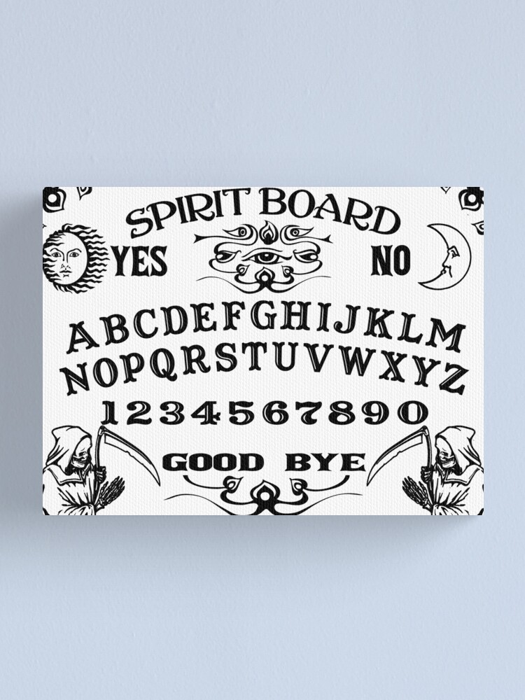 "Ouija Board Art" Canvas Print by Jsherrill1022 Redbubble