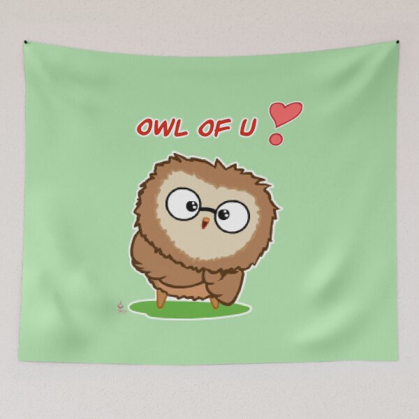 Item preview, Owl Of U ❤️ designed and sold by 3WishStudios.