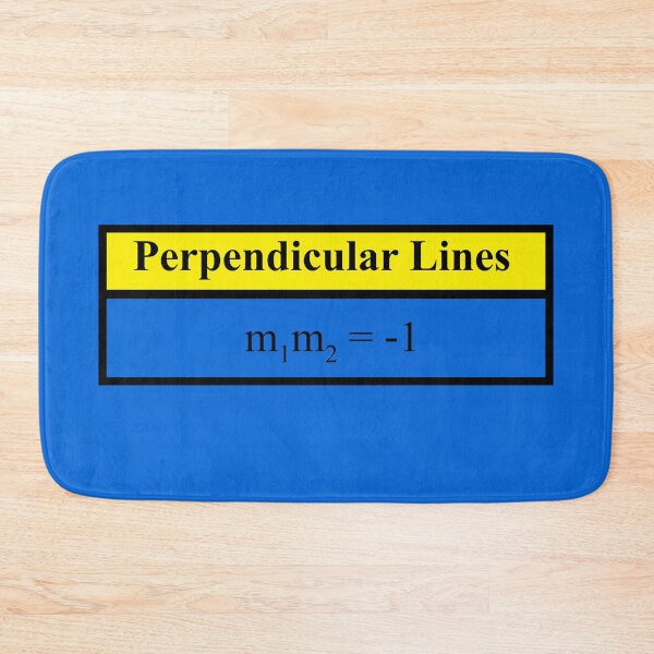Item preview, Perpendicular Lines: The AlgebraMatrix at Redbubble designed and sold by Mark Stansberry.