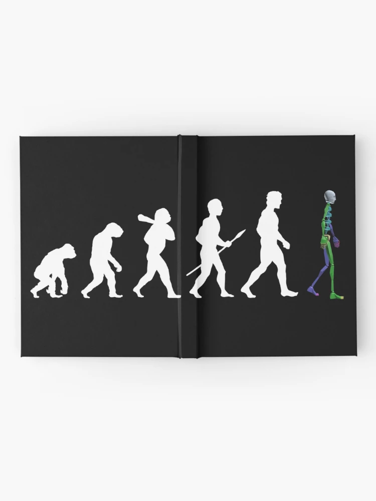 Thumbnail 2 of 3, Journal, Evolution 3D - inverted designed and sold by CCCDesign.