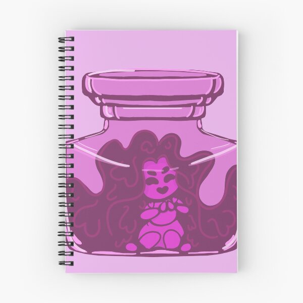 Item preview, Pink ink girl in bottle designed and sold by TealLeaf.