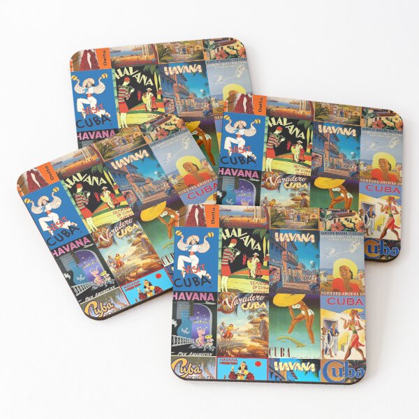 Item preview, Vintage Cuba Posters designed and sold by SpikeFlutie.