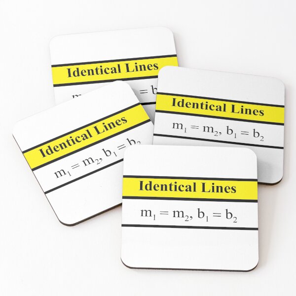 Item preview, Identical  Lines Test:  The AlgebraMatrix at Redbubble 2020 designed and sold by Mark Stansberry.
