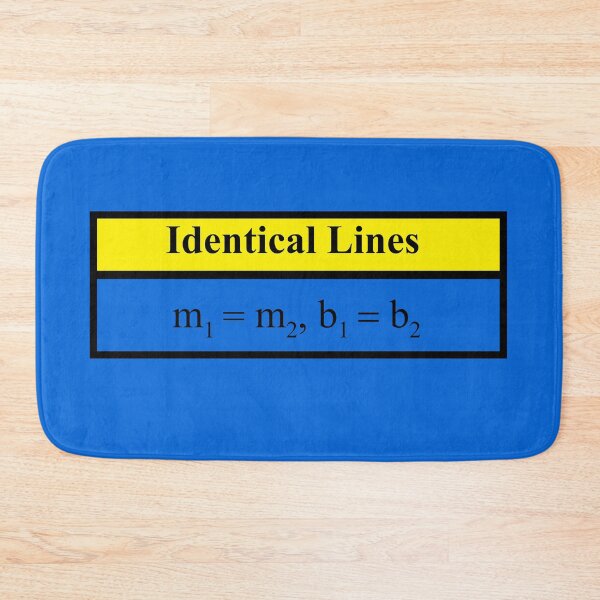 Item preview, Identical  Lines Test:  The AlgebraMatrix at Redbubble 2020 designed and sold by Mark Stansberry.