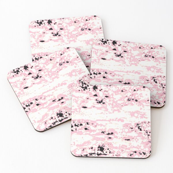 Item preview, Abstract lava pattern in pink and white designed and sold by GittaG74.