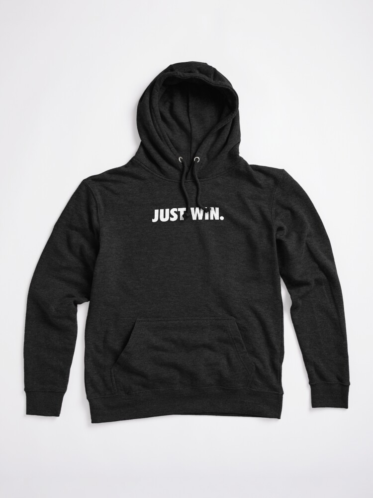 black just do it hoodie