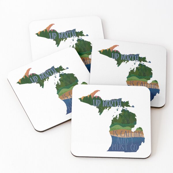 Item preview, UP North is Calling And I Must Go | Michigan | Cherie's Art Original(c)2020 designed and sold by CheriesArt.