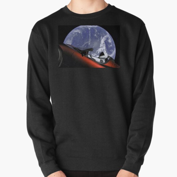Inoffizielles Tesla Starman SpaceX-Design Pullover