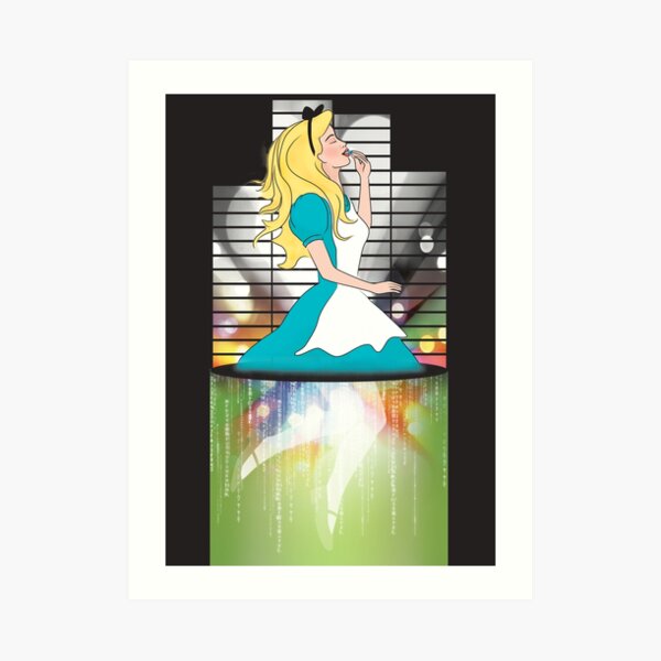Down the Rabbit Hole Art Print
