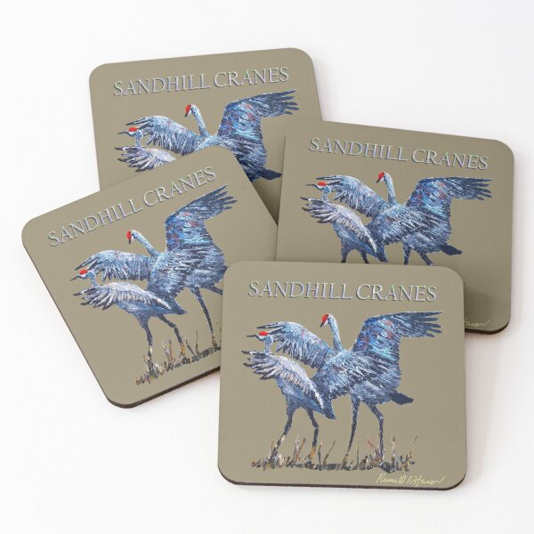 Item preview, Sandhill Cranes,  designed and sold by Russell Hansen.