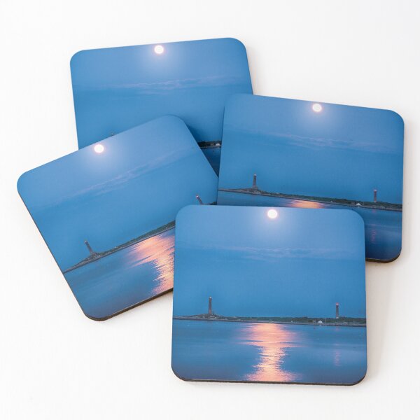 Item preview, Large Moon over Twin Lights designed and sold by Ruth Curtis.