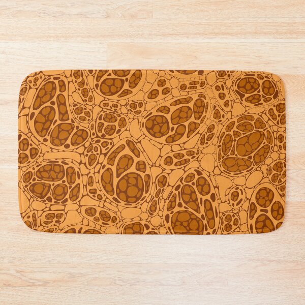 Item preview, Microscopic cells - shade of yellow designed and sold by Dibujo Divertido.