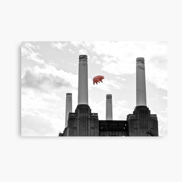 Pink Floyd Pig at Battersea Canvas Print