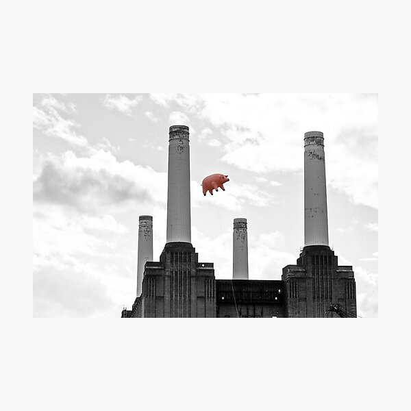 Item preview, Pink Floyd Pig at Battersea designed and sold by dawnrosie.