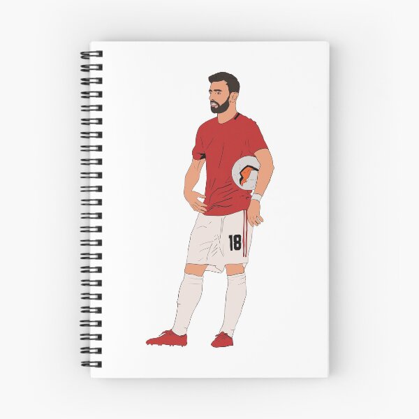 Item preview, Bruno Fernandes MUFC designed and sold by Hevding.