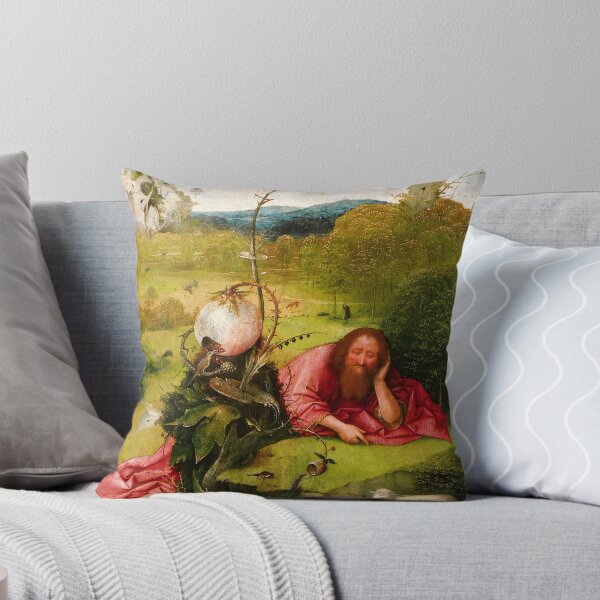Item preview, John the Baptist in the Wilderness by Hieronymus Bosch (1489) designed and sold by allhistory.