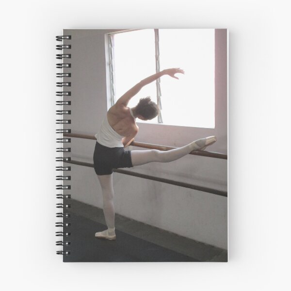Item preview, Ballet stretch at the barre, jambe sur la barre designed and sold by StephanieCAD.
