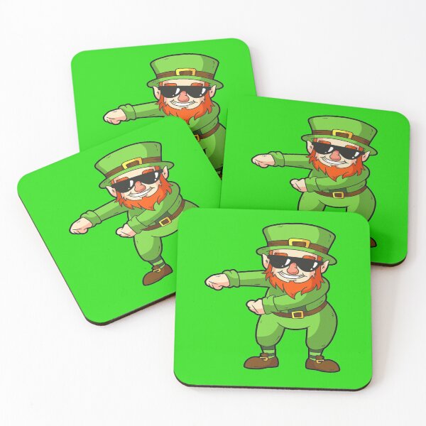 Item preview, Leprechaun Doing The Floss Dance  designed and sold by romboshirt.