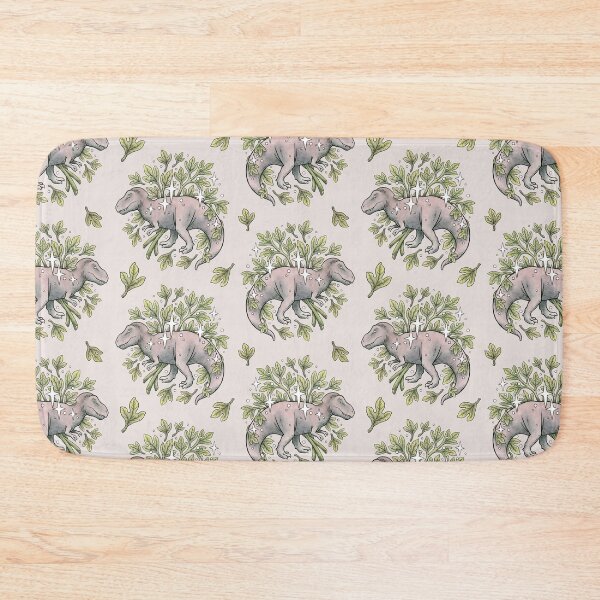Item preview, Tyrannosaurus & Sassafras | Dinosaur Botanical Art designed and sold by OMEGAFAUNA.