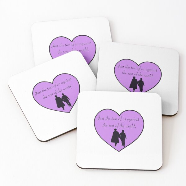 Item preview, Sherlock and John heart designed and sold by CumberCurlyGirl.