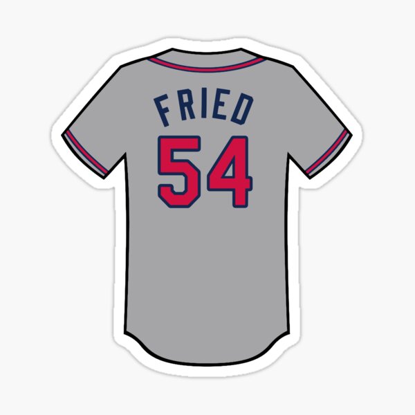 max fried jersey number Sticker for Sale by madisonsummey