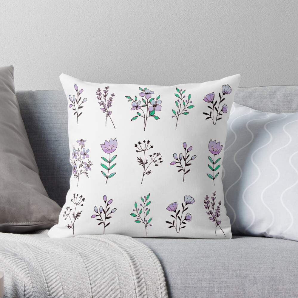 mini throw pillows