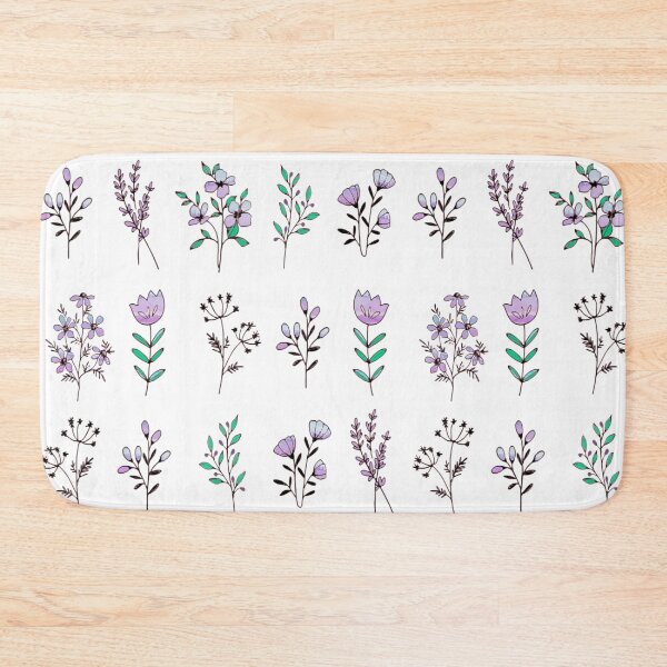 Item preview, Wildflowers watercolor mini  designed and sold by OkihanaShop.