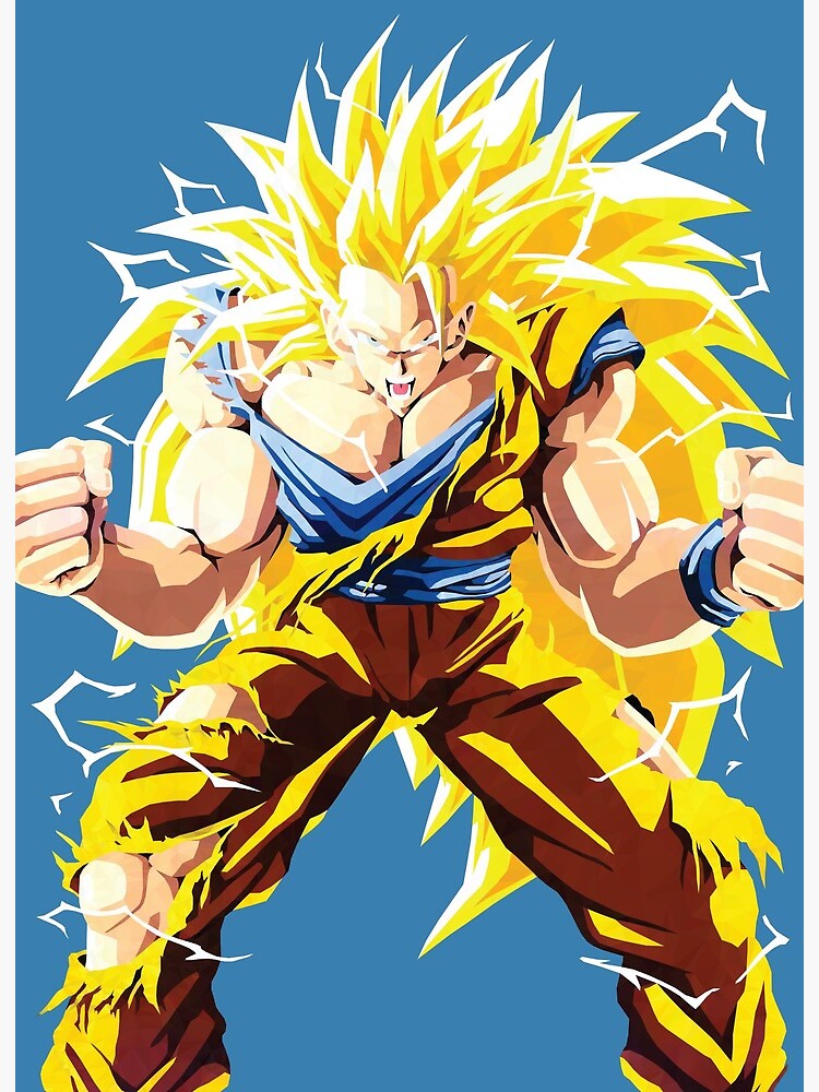 Son Goku Sayajin 3 | Art Board Print