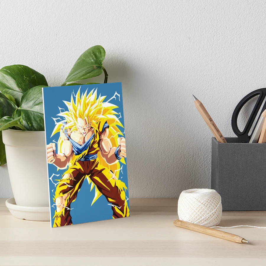 Super Saiyan 3 Goku Art Board Print for Sale by ItalianBrussel