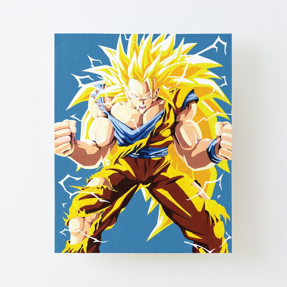 Super Saiyan 3 Goku Poster for Sale by ItalianBrussel