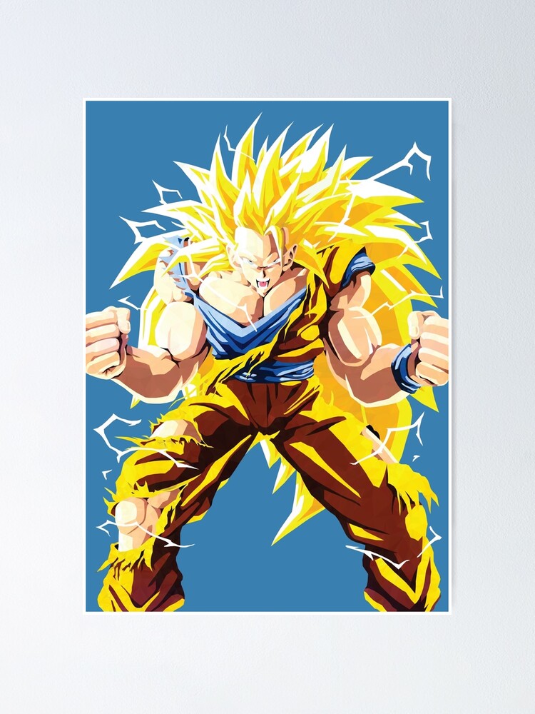 Goku Super Sayajin 3 Super forte imagem muito legal