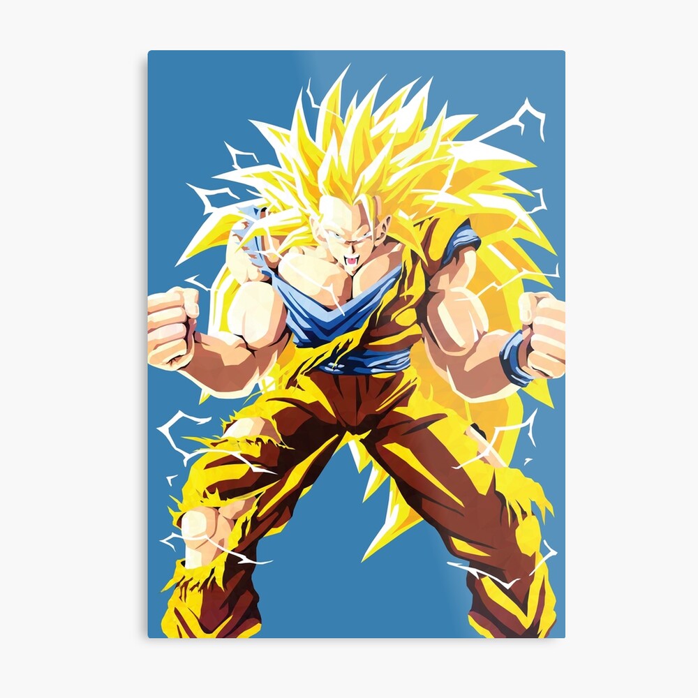 Super Saiyan 3 Goku Art Board Print for Sale by ItalianBrussel