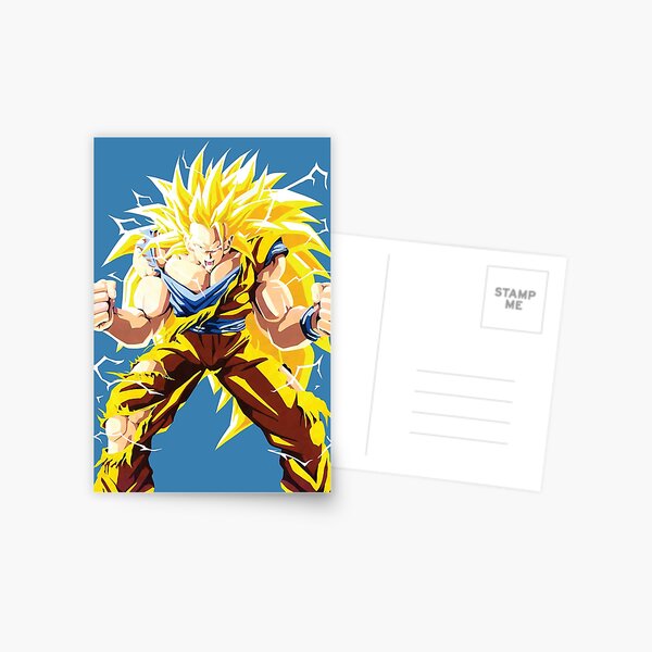 Super Saiyan 3 Goku Metal Print for Sale by ItalianBrussel