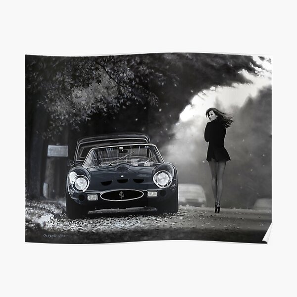 Mlle Ferrari. 250 GTO Poster
