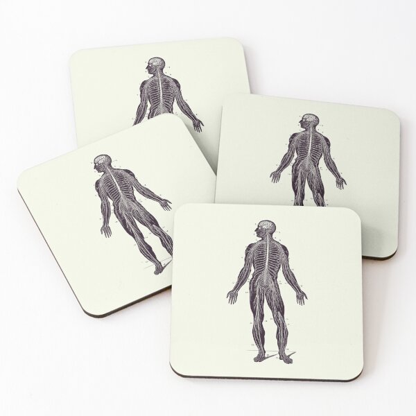 Item preview, Human Lymphatic System - Vintage Anatomy Poster 2 designed and sold by VAposters.