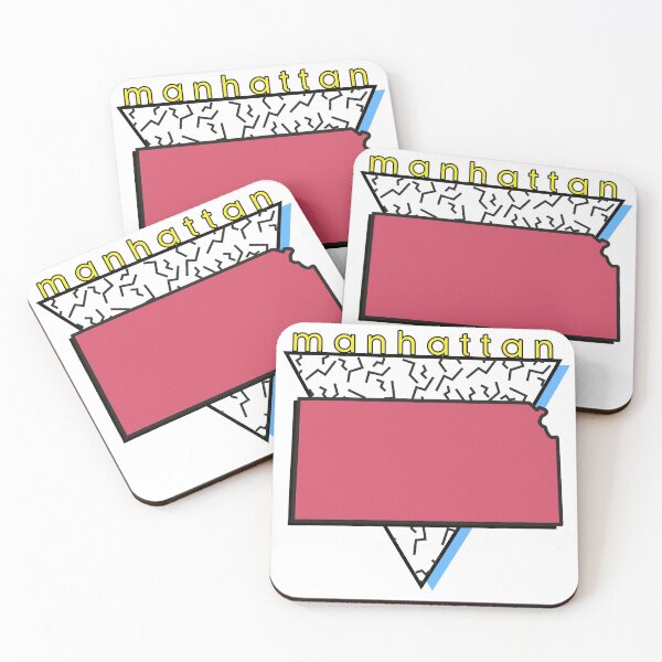 Item preview, Retro Manhattan Kansas designed and sold by Cate Robbins.