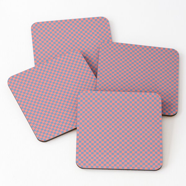 Item preview, Modern Plaid Pattern - Dull Red and Blueish Grey designed and sold by Dator-Abstracts.