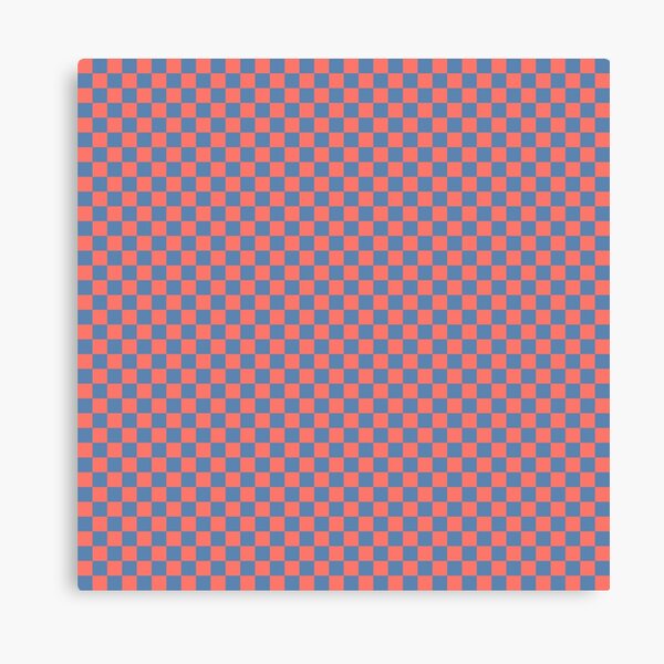 Item preview, Modern Plaid Pattern - Dull Red and Blueish Grey designed and sold by Dator-Abstracts.