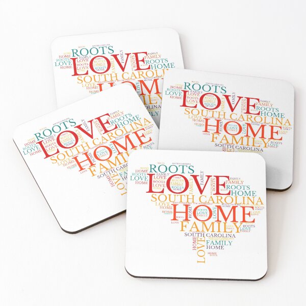 Item preview, South Carolina Home, Love, Roots and Family Map designed and sold by marosharaf.
