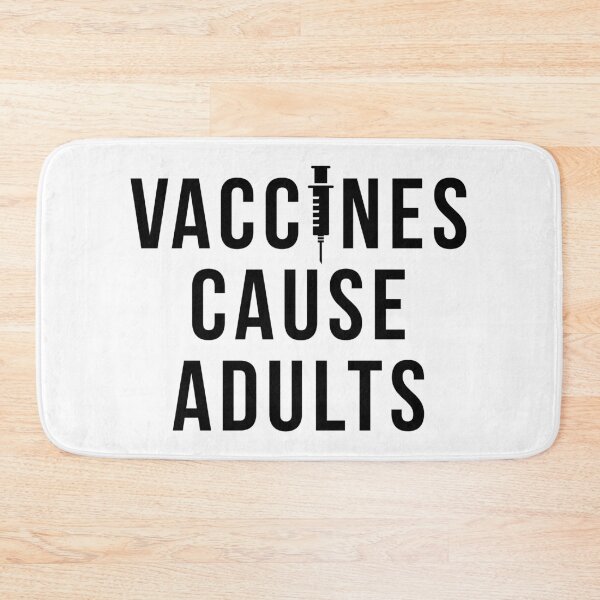 Item preview, Vaccines Cause Adults - Black Color designed and sold by IlarionAnaniev.