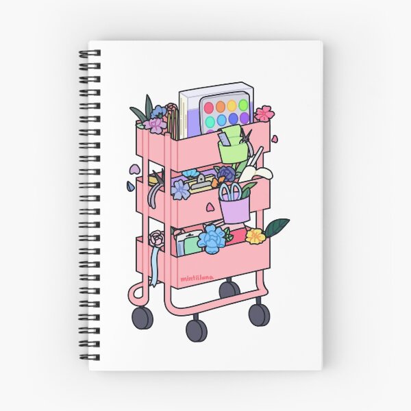Item preview, Pink Craft Cart designed and sold by mintiiluna.