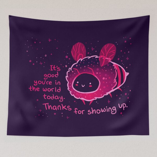 Item preview, "It's Good You're in the World Today" Neon Bee designed and sold by thelatestkate.