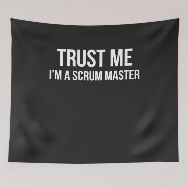 Item preview, Developer Trust Me I'm a Scrum Master designed and sold by bliptee.
