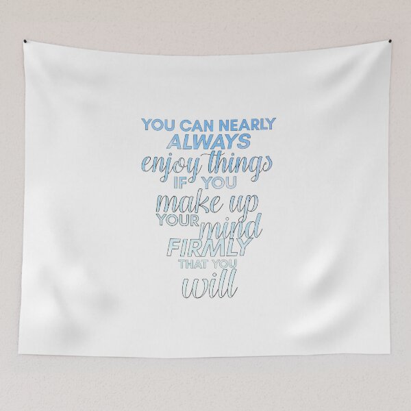Item preview, Anne of Green Gables-Inspir "You Can Always Enjoy Things" designed and sold by mulberrydragon.