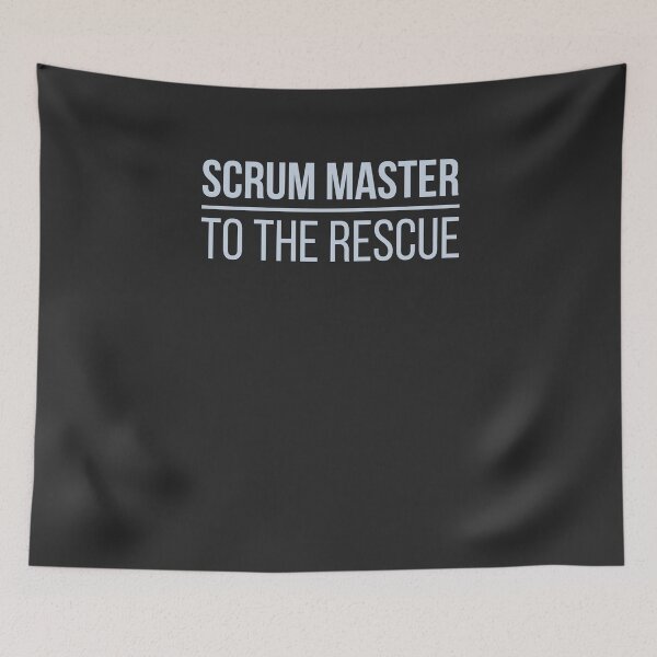 Item preview, Developer Scrum Master to the Rescue designed and sold by bliptee.