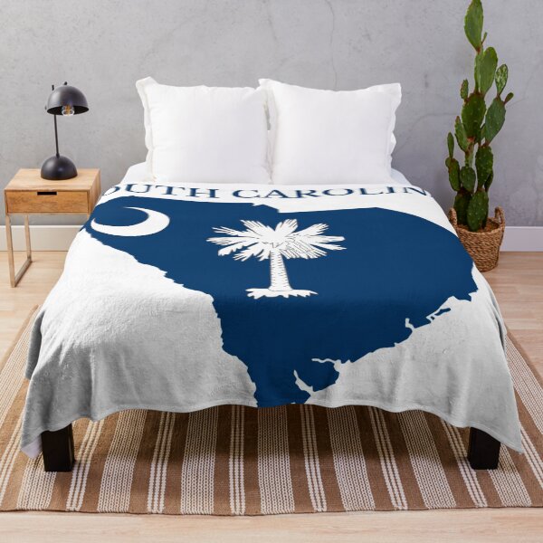 Item preview, South Carolina Flag Map designed and sold by marosharaf.